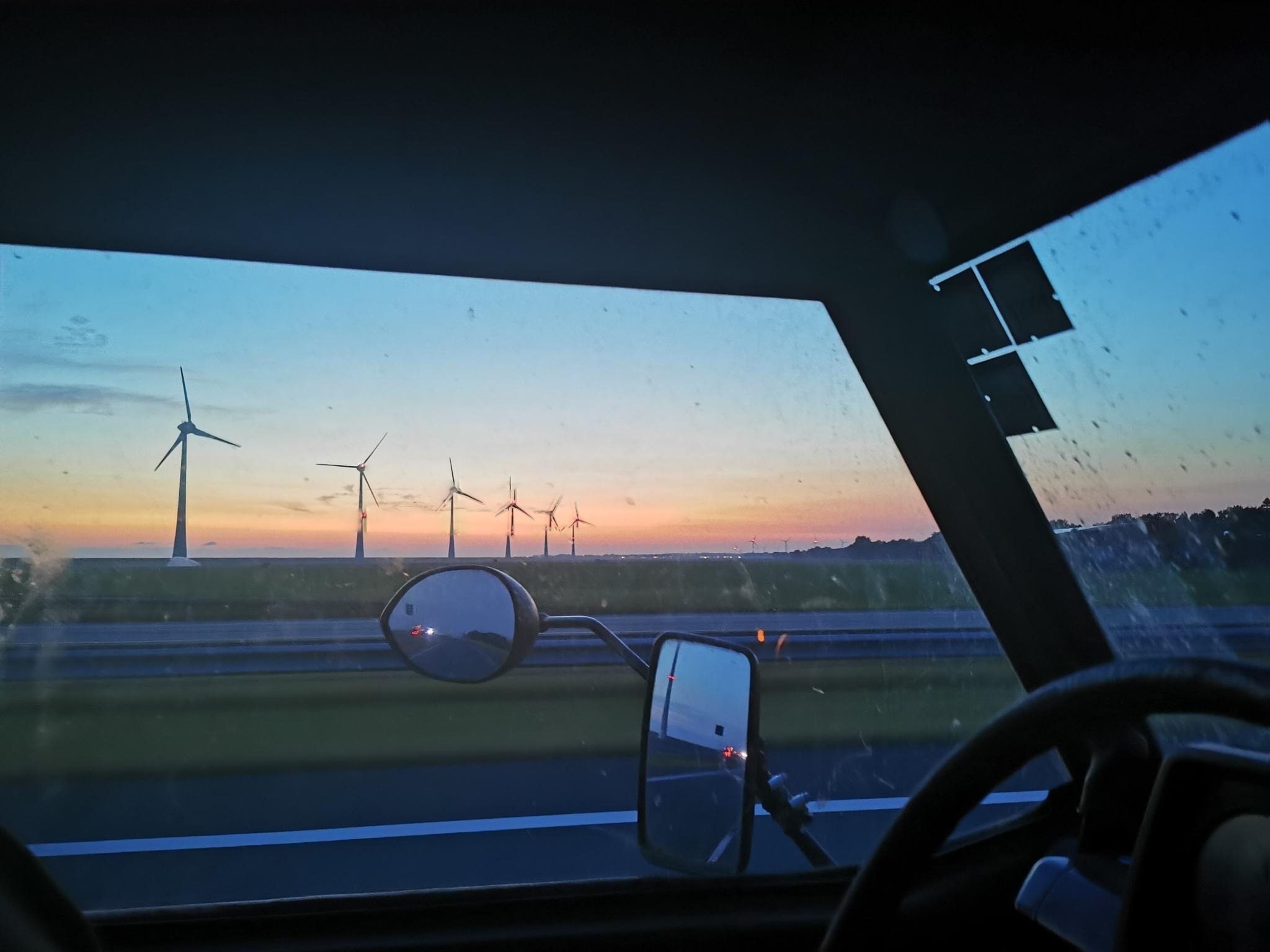 Sonnenuntergangsfarbe